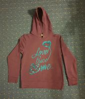 Pullover mit Kapuze Hoodie Love Peace & me Herz Pailletten Bremen - Vegesack Vorschau