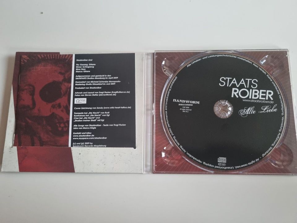 Staatsroiber – Alte Liebe, CD, Punk in Aalen