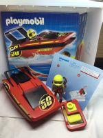 Playmobil Speedboot zum mitnehmen, Originalkarton und Anleitung Bayern - Langerringen Vorschau