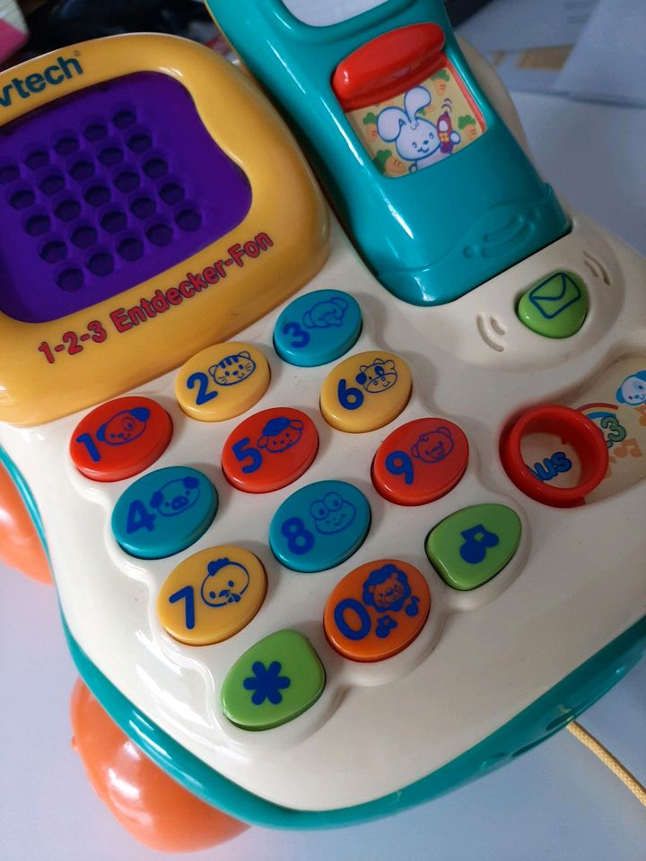 VTech - Baby - 1-2-3 Entdecker-Fon, ab 1 Jahr in Swisttal