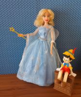 Blaue Fee Puppe OOAK mit Pinocchio Figur und Schränkchen Steele / Kray - Essen Freisenbruch Vorschau