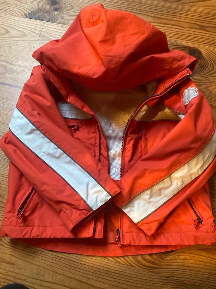 Jacke xxs 104 powertex tex Reflektoren orange Kind