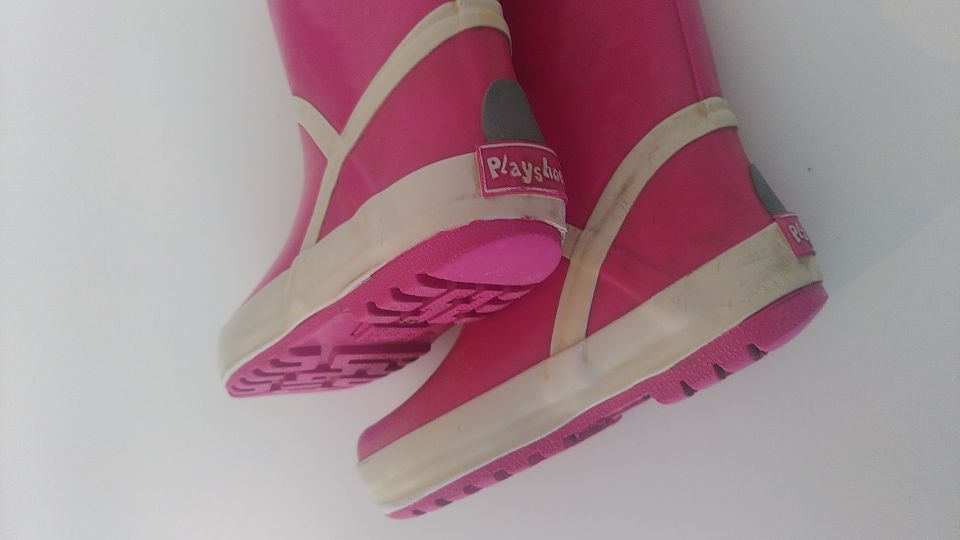 Pinke Gummistiefel von playshoes (Größe 25) in Bielefeld