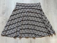 Rock Montego Gr. 36 kreismuster braun beige guter Zustand Hessen - Bad Soden-Salmünster Vorschau