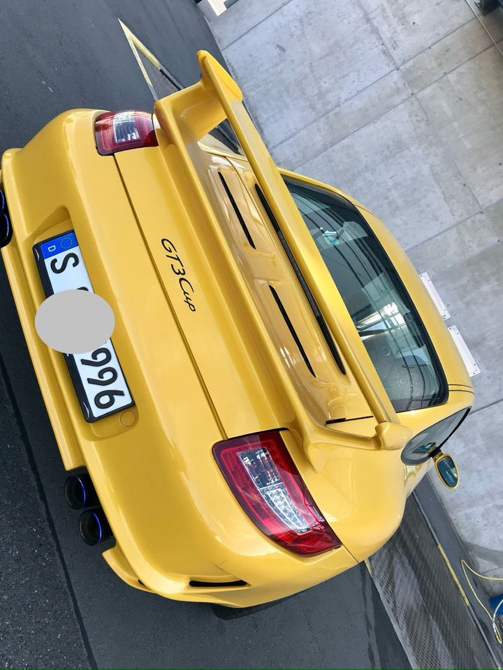 Für Porsche 997 MK1 AERO Stoßstange hinten in gt3 Cup Look Optik in Frankfurt am Main
