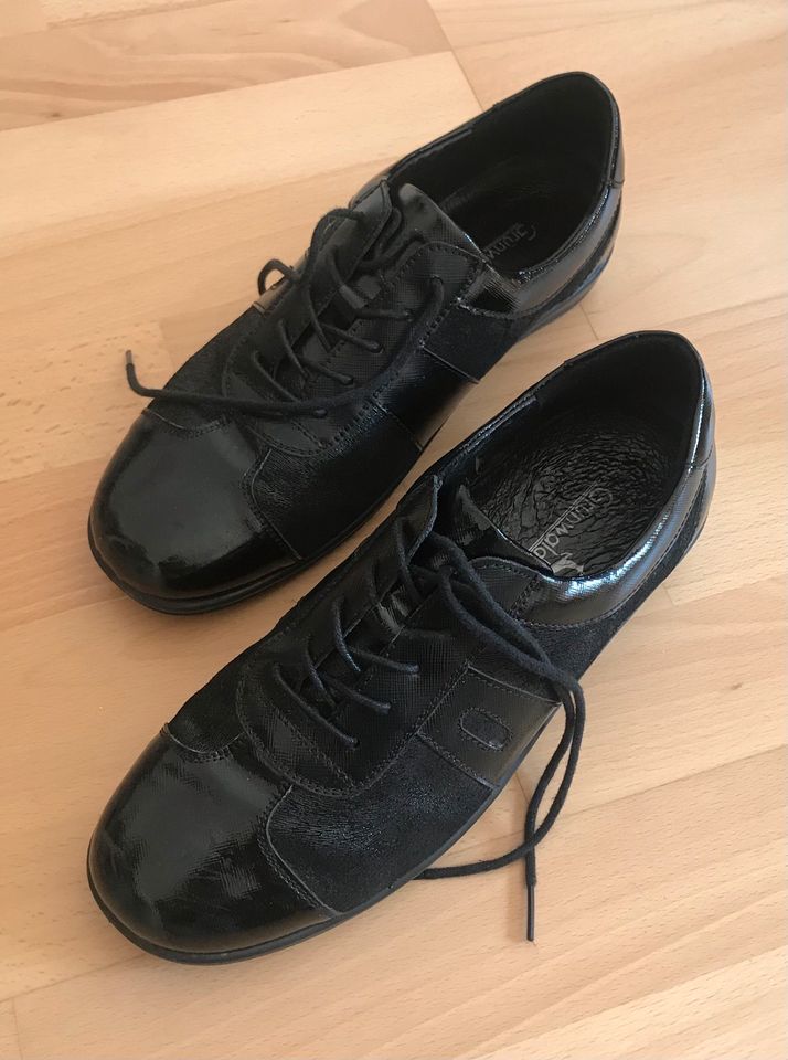 2x Grünwald Komfort Damenschuhe Sneaker Boots Gr. 41 Leder in Gladbeck