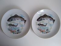 Sue Ceram Japan Fischteller 1950er Vintage Sammler Teller 2-tgl. Elberfeld - Elberfeld-West Vorschau