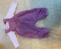 Niedliches Babyset aus Latzhose und Body 62 Nordrhein-Westfalen - Reichshof Vorschau