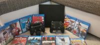 Playstation 4 Slim+Ladestation+16 Spiele+4 Controller Brandenburg - Lauchhammer Vorschau