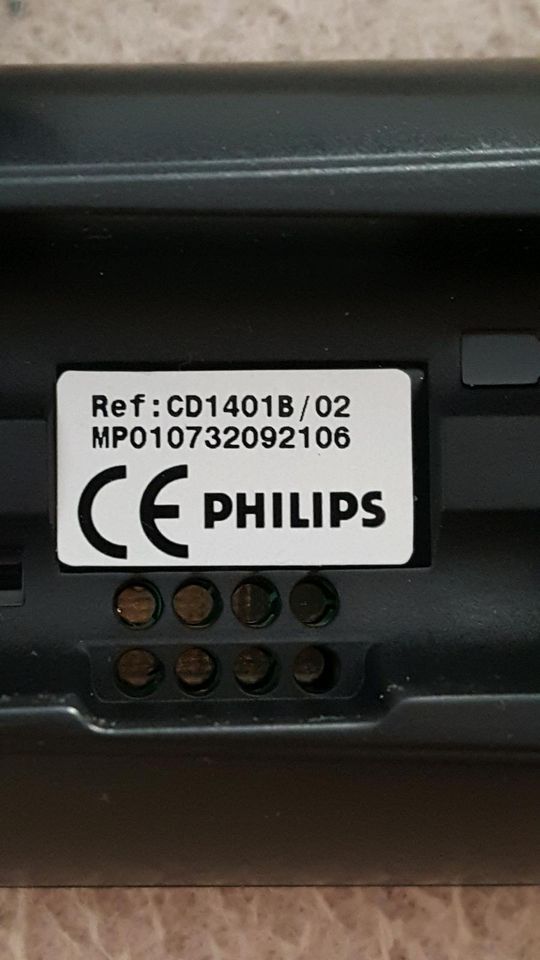 PHILIPS CD 140 SCHNURLOSES TELEFON in Weidenberg