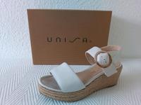 Unisa Softys Sandalen Echtleder Cremeweiß Größe 40 Rheinland-Pfalz - Bodenheim Vorschau