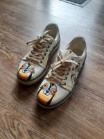 Sneaker weiß Comicmotiv Größe 38 Neu Sachsen - Sebnitz Vorschau
