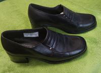 Damenschuhe Leder-Pumps schwarz Gr. 36 Sachsen - Rötha Vorschau