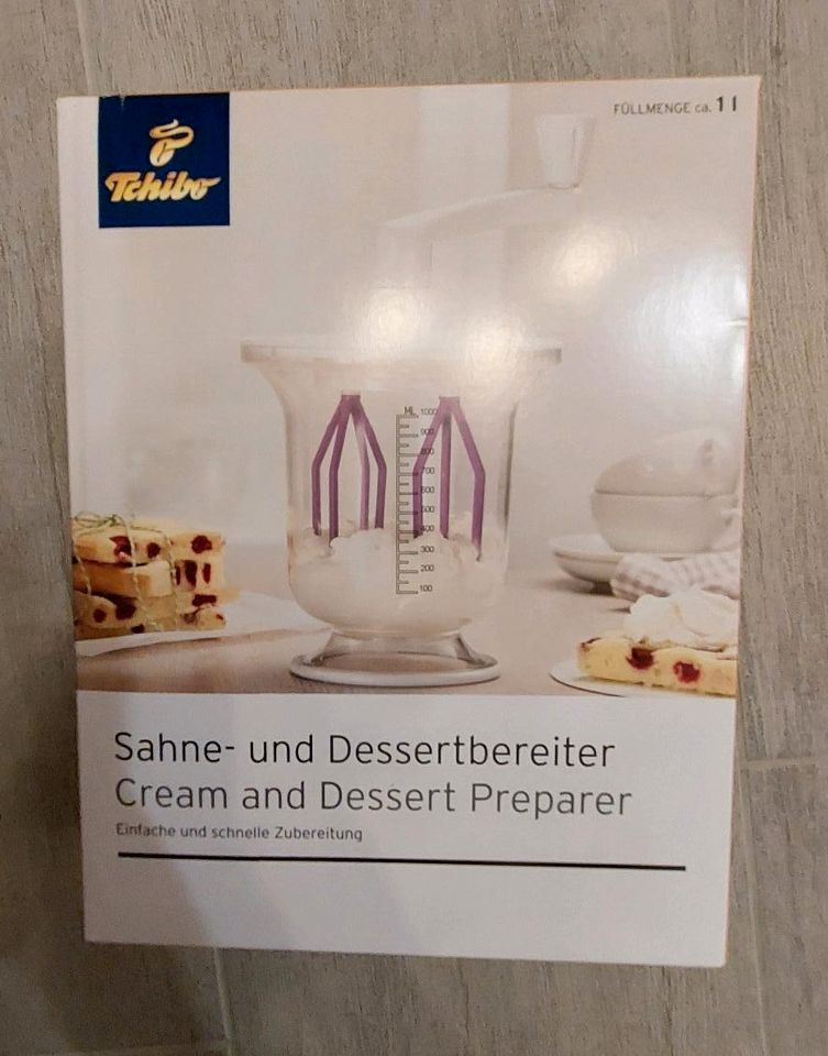 Tchibo Sahne- und Dessertbereiter *unbenutzt* in Bayern - Eching  (Niederbay) | eBay Kleinanzeigen ist jetzt Kleinanzeigen