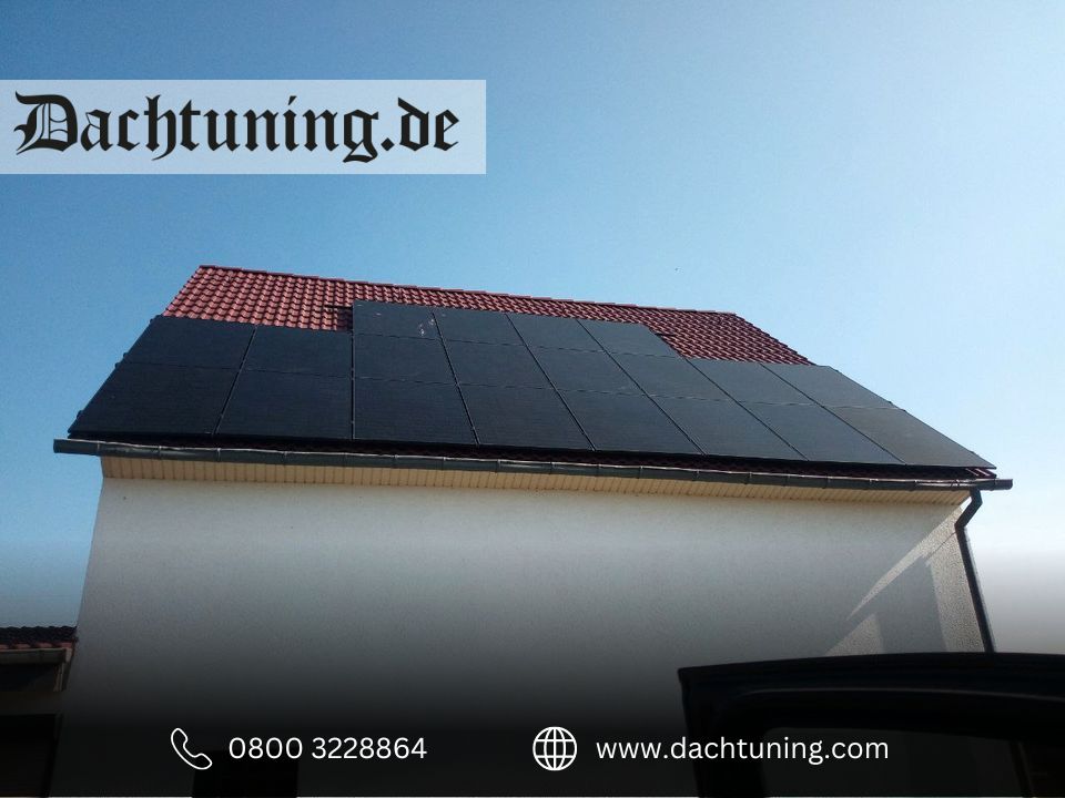 8 kWp Solaranlage, Photovoltaikanlage, Dachtuning.de in Schwaan