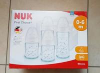 Nuk First Choice Glasflaschen mit Anti-Colic-Sauger,0-6Monate,NEU Sachsen - Thalheim/Erzgebirge Vorschau