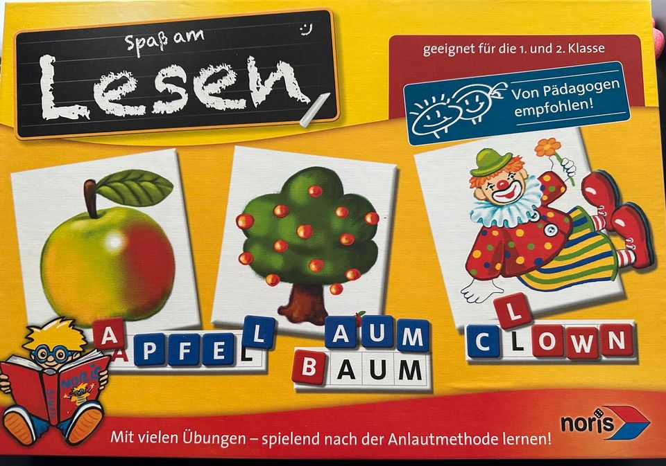 Lernspiel „Spaß am Lesen“ in Plate