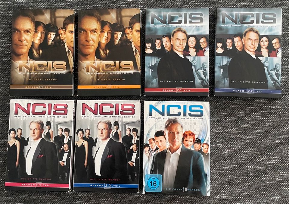 Serie NCIS DVD Staffel 1, 2, 3 und 5 in Mannheim