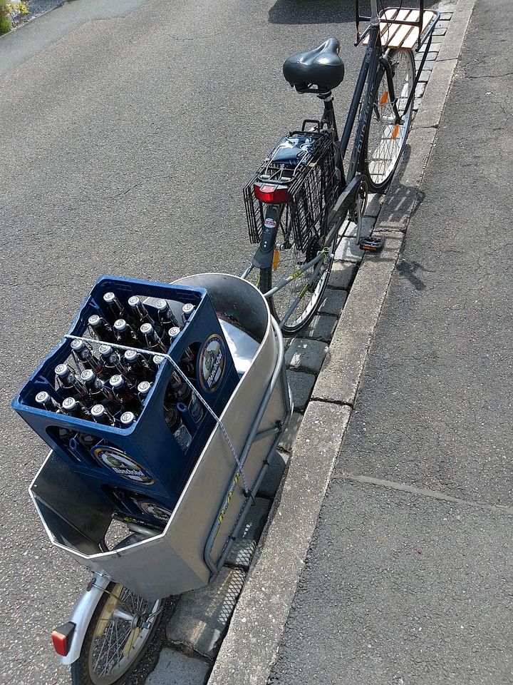 Lastenrad Gudereit mit Bob Anhänger in Zirndorf