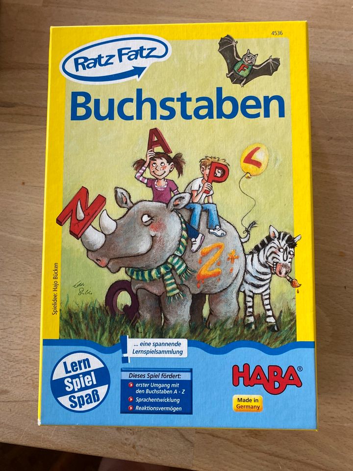 Ratz Fatz Buchstaben Spiel von Haba in Dresden