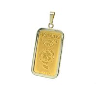 Gefasster 10 g Goldbarren Heraeus Anhänger Schmuckbarren (058735) Hannover - Mitte Vorschau