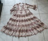 langes Kleid weiß braun Gr. M/L Nordrhein-Westfalen - Velen Vorschau