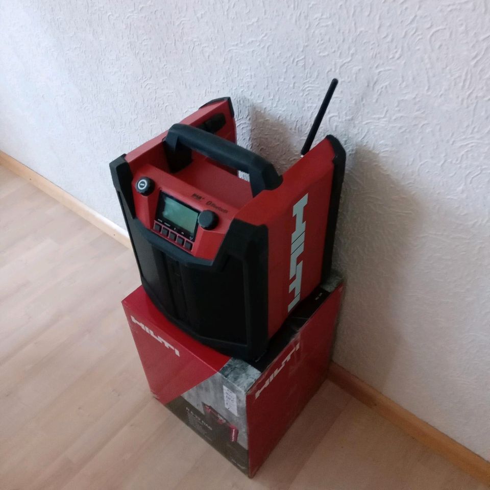 HILTI NURON R 6-22 DAB Akku-Baustellenradio NEU!!!!!! in Voerde (Niederrhein)