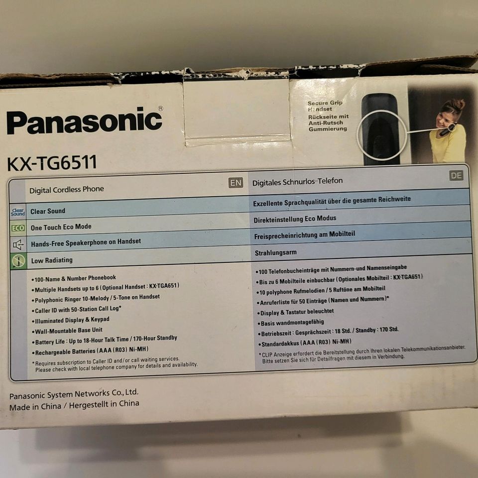 Festnetztelefon Panasonic (neu) in Karlsruhe