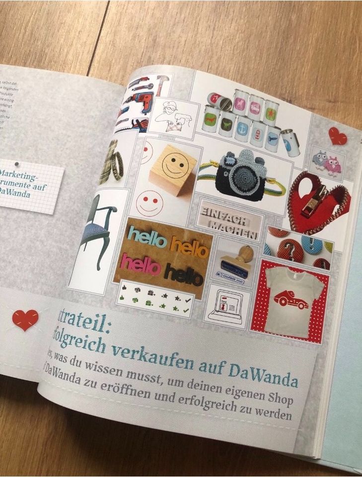 Kreativ mit DaWanda - kreatives Buch - Bastelbuch in Nauen