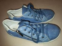 Schuhe Sneaker Leder Gr. 32 von Primigi blau Glitzer wie neu Rheinland-Pfalz - Linden (Pfalz) Vorschau