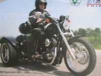 Boom Trikes Sportster 883 +1200 auf Harley Basis Prospektblatt Nordrhein-Westfalen - Minden Vorschau