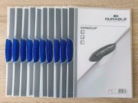 10 Klemm-Mappen DURABLE Swingclip A4 blau Sachsen-Anhalt - Halle Vorschau