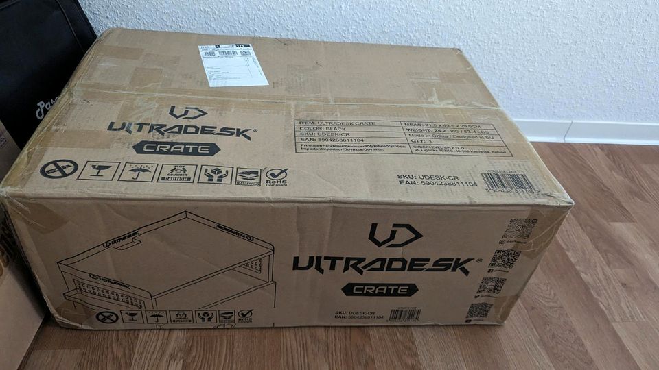 Ultradesk Crate Gaming Rechnerschrank Neu verpackt  PC in Halle