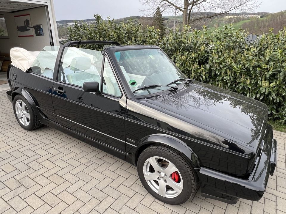 VW Golf 1 Cabrio 1,8 Quartett in Schwarzenberg (Erzgebirge)