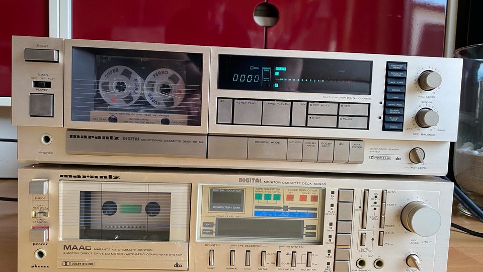 Vintage Marantz SD 64 Kassettendeck SD-64 Erstbesitz in Berlin