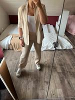 Hosenanzug beige/schwarz gestreift Gerry Weber Gr. 42/ Bayern - Erlangen Vorschau
