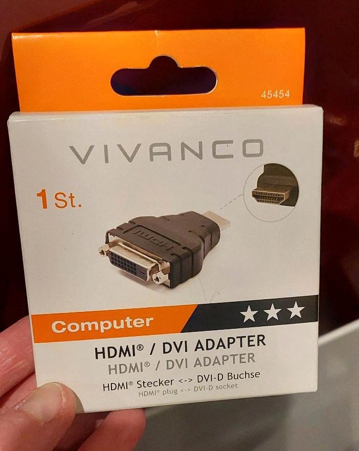 Vivanco Hdmi Adapter- DVI Adapter in Kamen