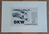 1957 DKW 3=6 Auto Union Oldtimer Automobil Werbung Reklame Bayern - Lindau Vorschau