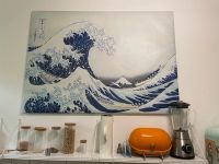 Katsushika Hokusai Great Wave Große Welle Großes Bild Leinwand Hamburg-Nord - Hamburg Winterhude Vorschau