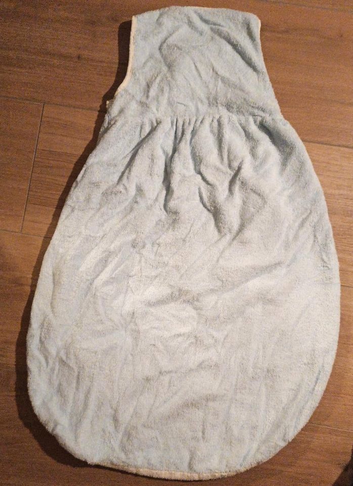 Schlafsack, Frottee, hellblau, Sterntaler, Länge: 80 cm in Rümpel