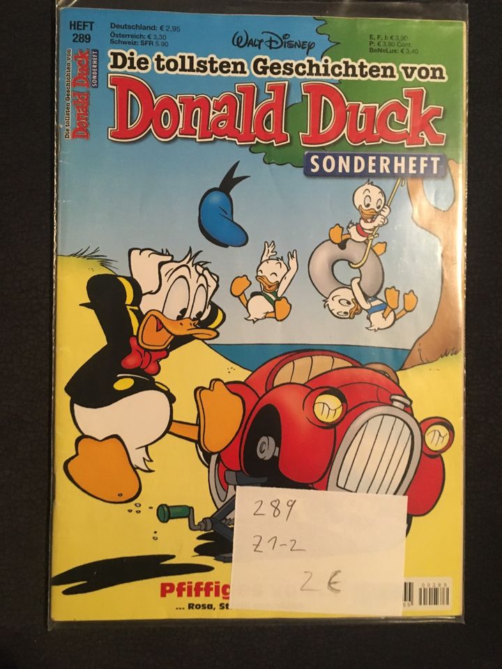 20 Donald Duck Sonderhefte von Nr 277 bis 294 in Mecklenbeck