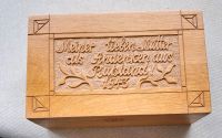 ℹ️ Holzkästchen mit Inschrift von 1943..13*8*5 Hessen - Biblis Vorschau