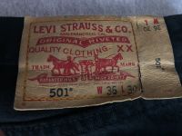 LEVIS 501 Jeans neuwertig Gr 36/32 Herrenhose schwarz Thüringen - Luisenthal Vorschau