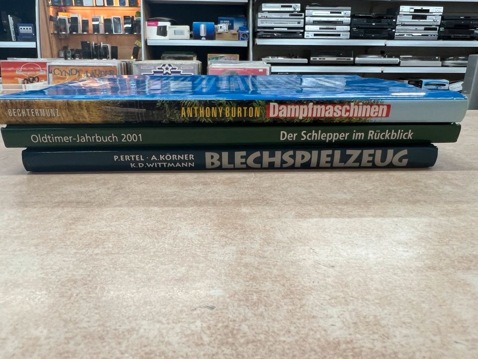 9x Traktoren / Dampfmaschinen Bücher in Hof (Saale)