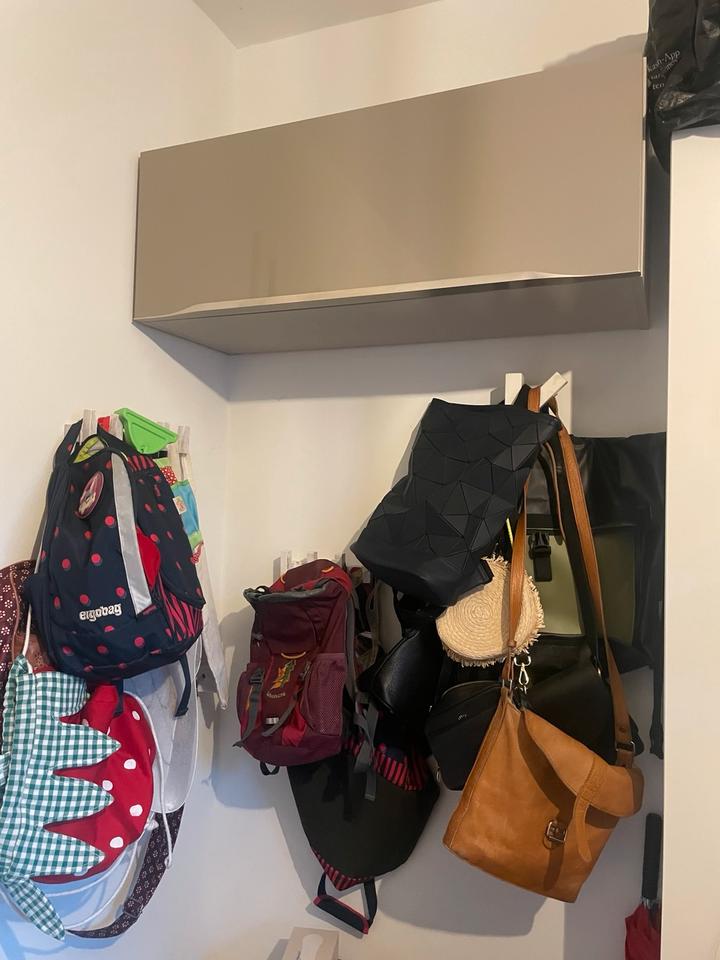 Nobilia Küchenschrank Hängeschrank Schrank Hochglanz grau in Hoyerswerda