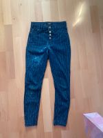 Skinny Jeans blau mit streifen Sachsen-Anhalt - Halle Vorschau