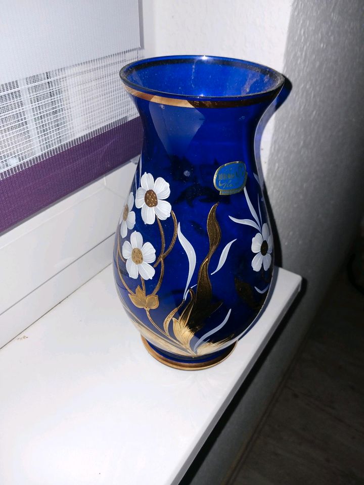 6 Vasen Glas Bodenvase in Karlsburg