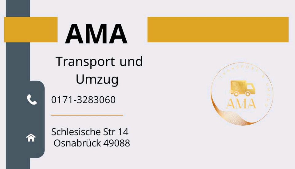 Umzug & Transport Möbel und Küche Montage Ausräumung Entspannung in Osnabrück