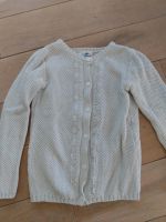 Weiße Strickjacke Topolino Gr.122 Hessen - Schlangenbad Vorschau