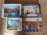 4 Stück 1000er Puzzle gebraucht komplett davon 2 St. Ravensburger Baden-Württemberg - Denkendorf Vorschau